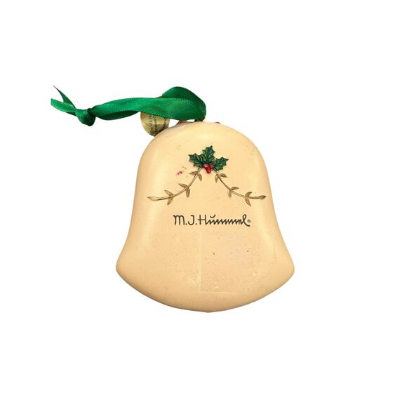 MJ Hummel Wonder of Christmas Bell Shaped Ornament Holiday‎ Danbury Mint Kids - Picture 3 of 5